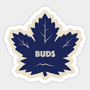 Maple Buds Punched Out Sticker